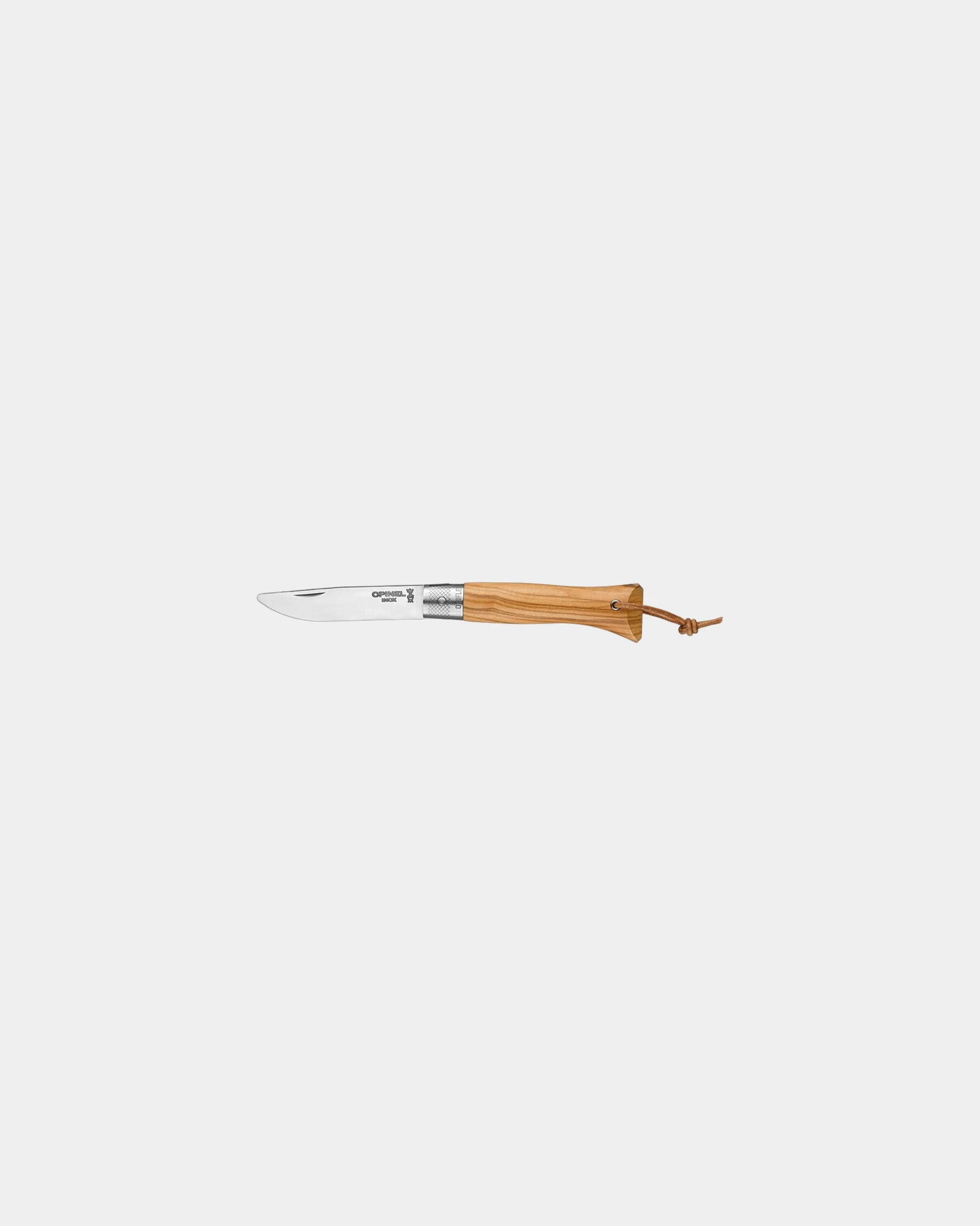 Couteau inox Opinel N°6 à personnaliser - Beige