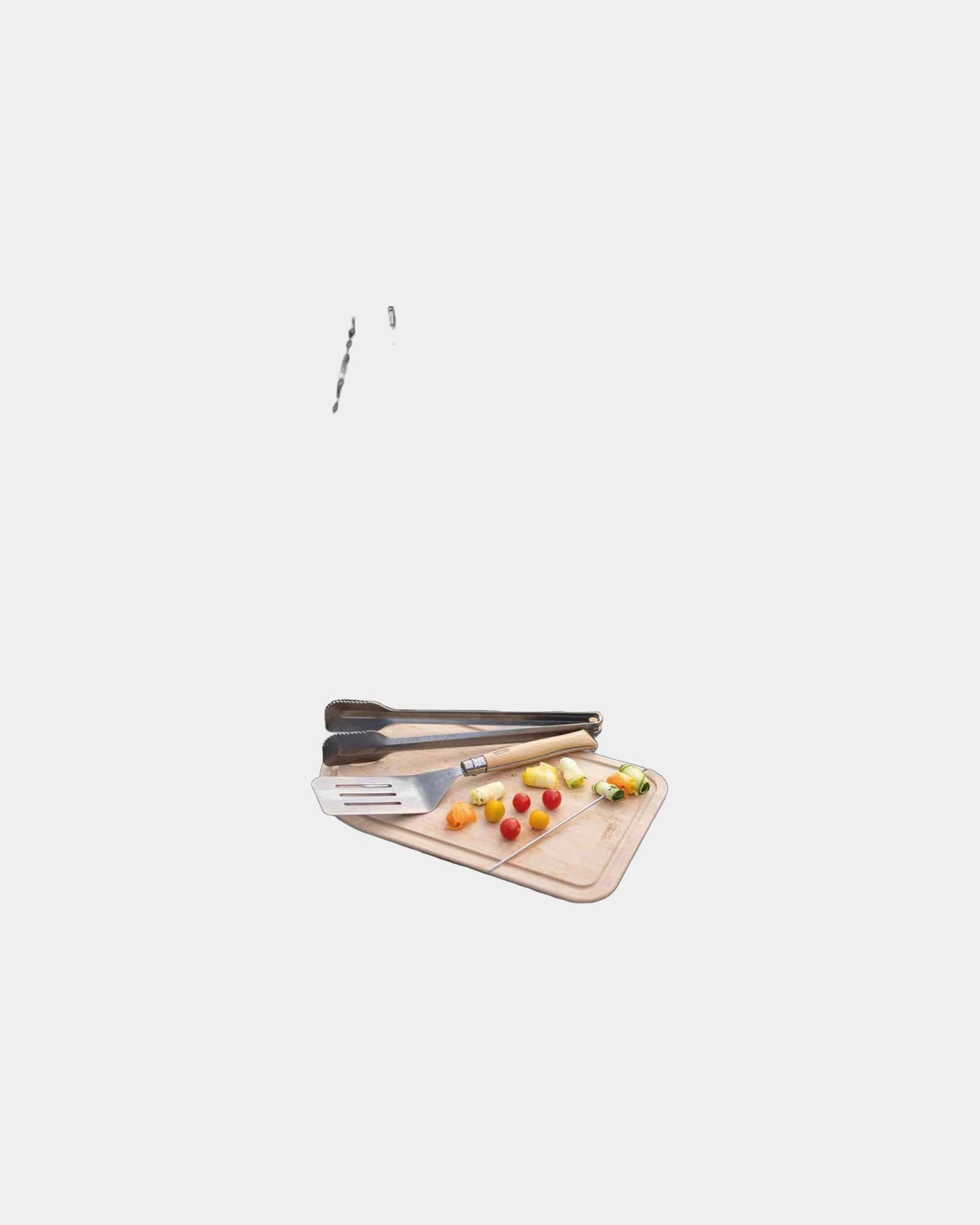 Set barbecue acier inoxydable Opinel à personnaliser - Beige