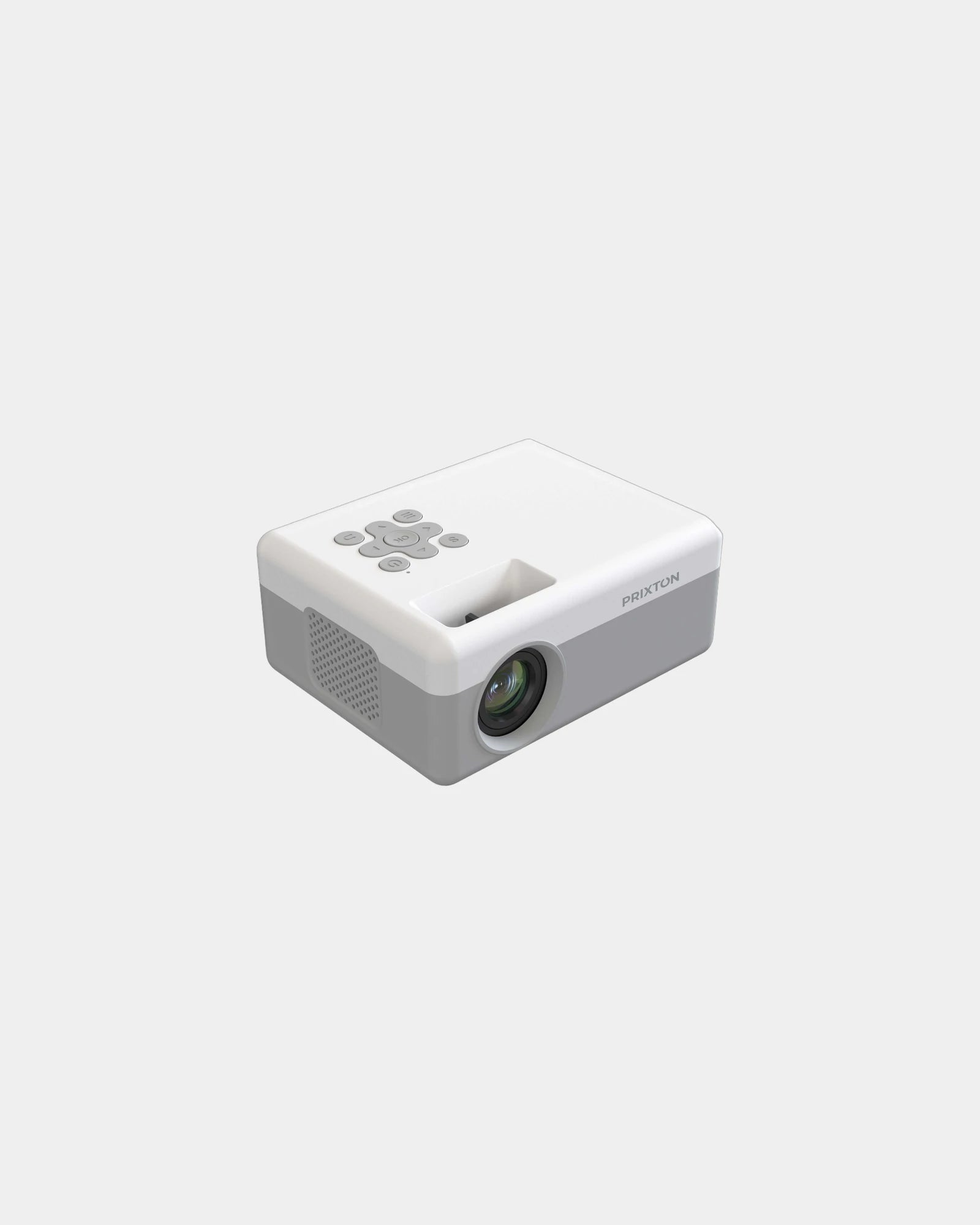 Projecteur compact Prixton Mini Pro Cinema à personnaliser - Gris