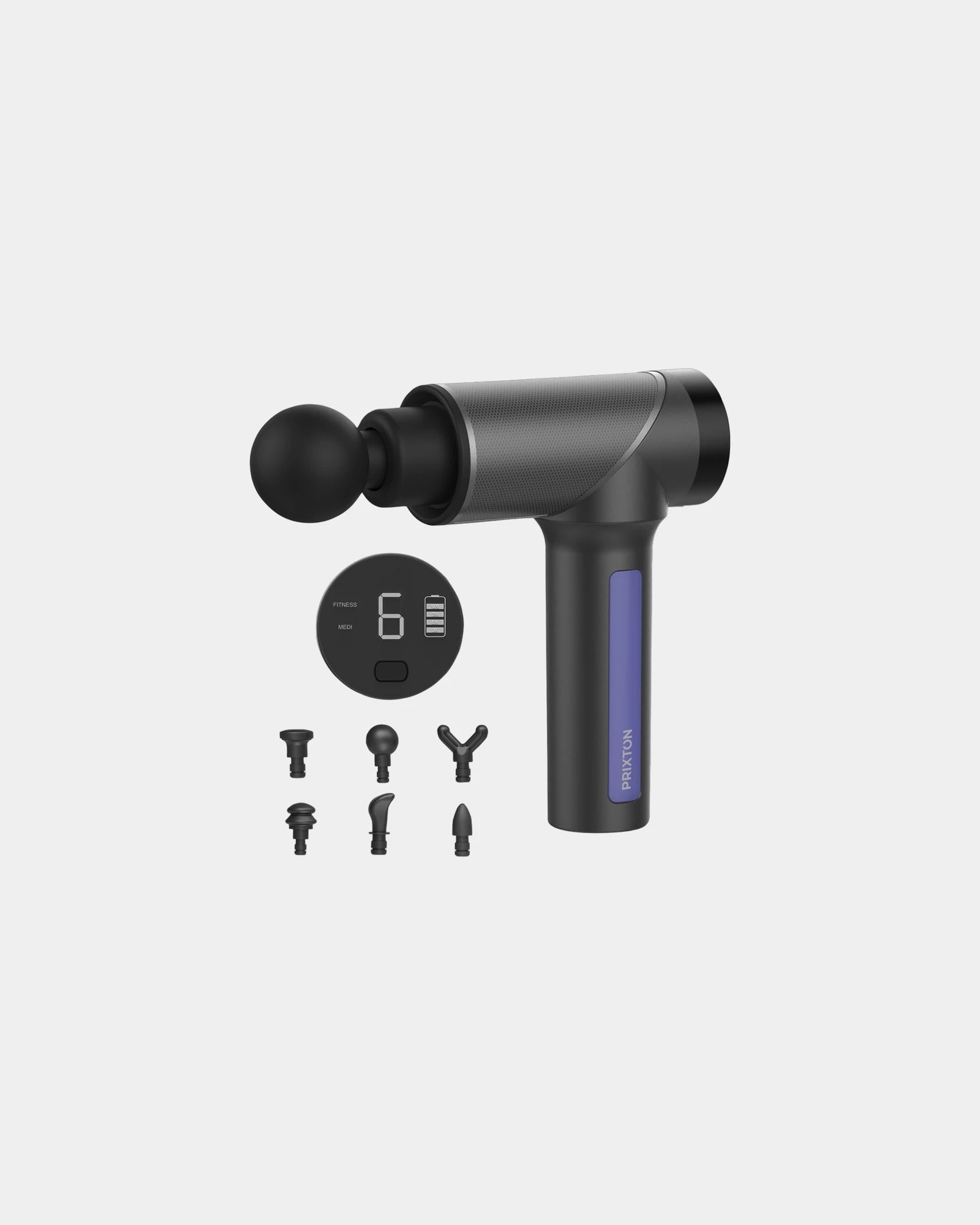 Pistolet de massage léger MGF100 à personnaliser - Noir
