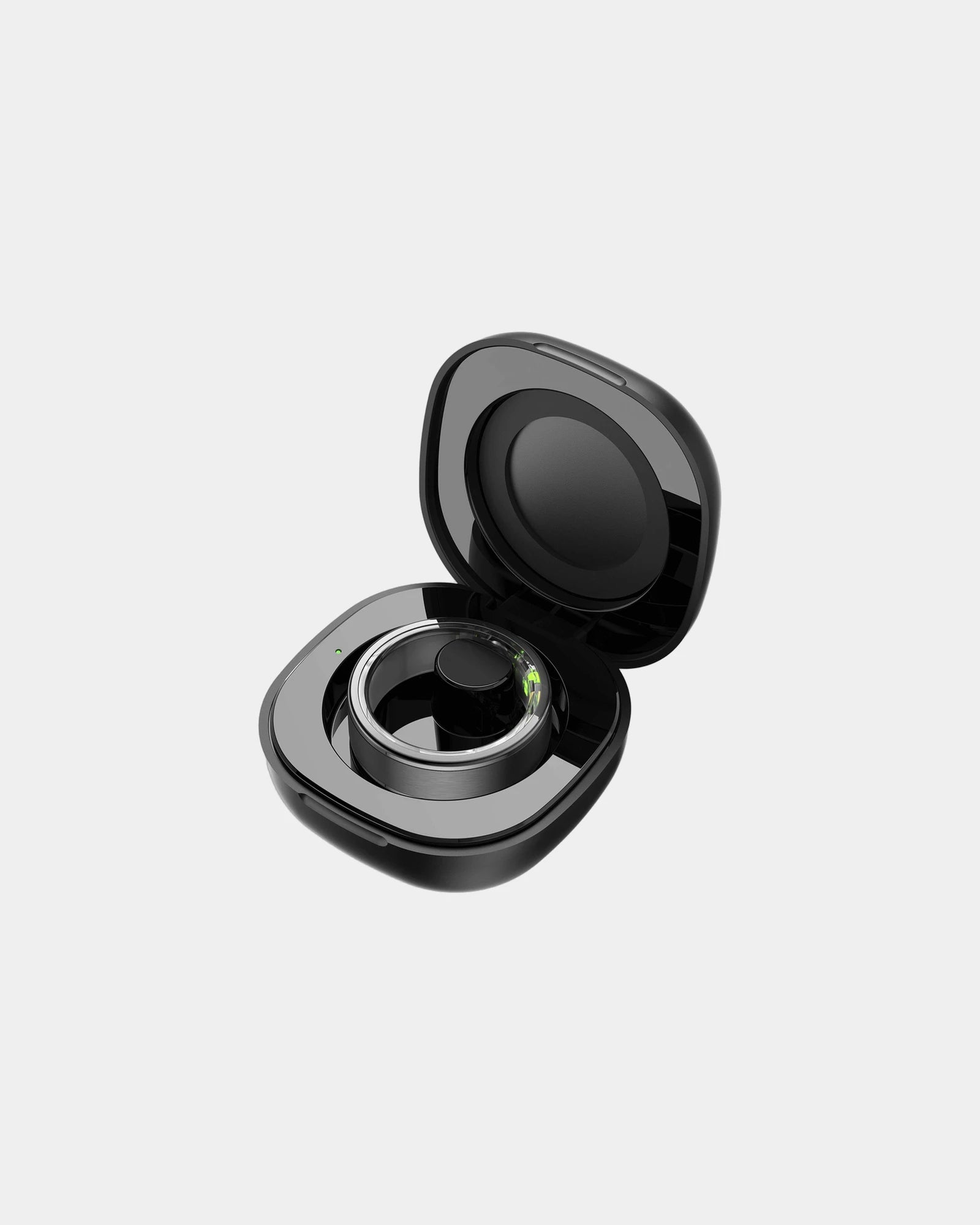 Bague connectée aluminium Orbyt à personnaliser - Noir