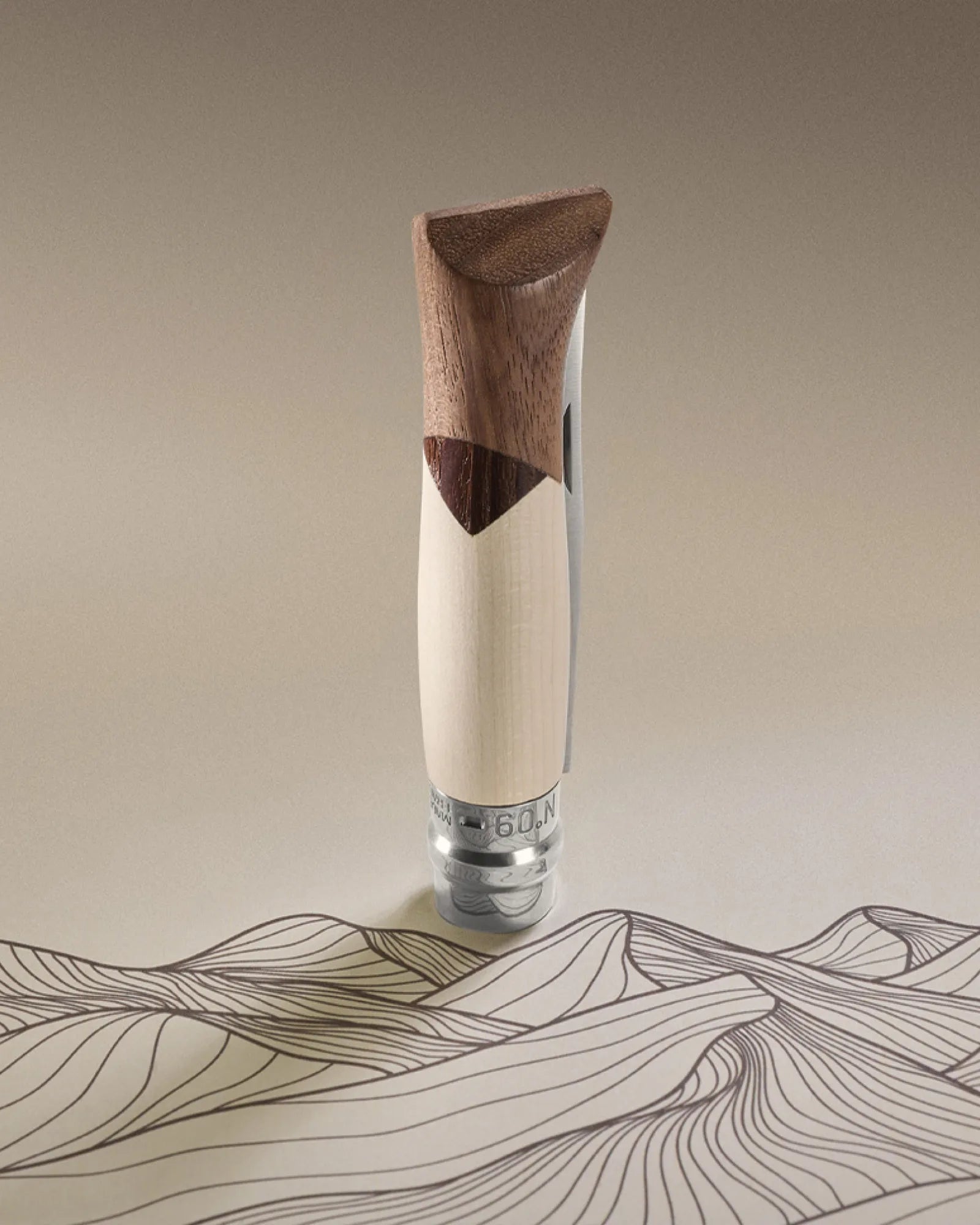 Couteau acier inoxydable Opinel N°09 Cime à personnaliser - 5