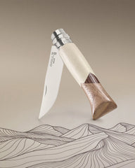 Couteau acier inoxydable Opinel N°09 Cime à personnaliser - 3