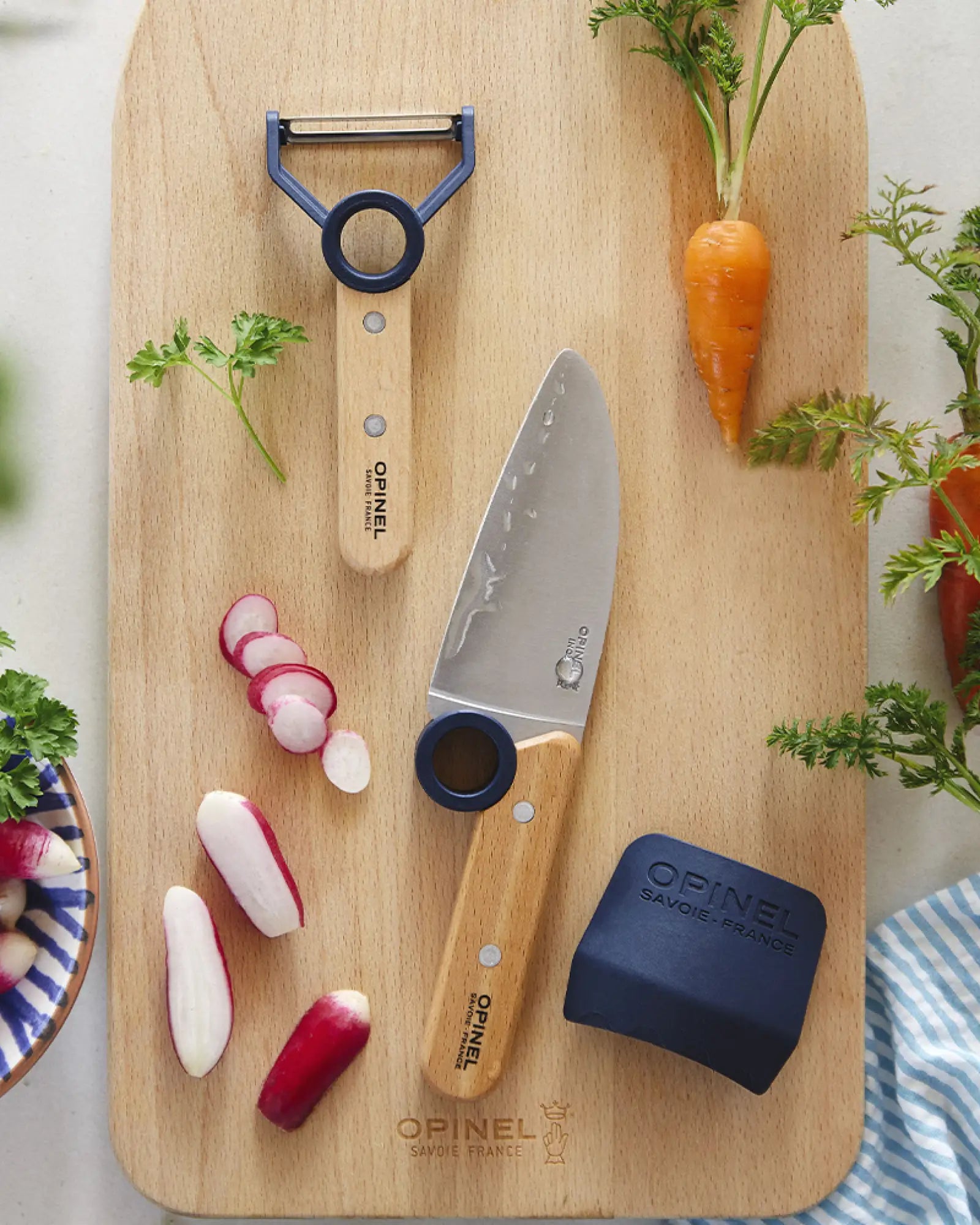 Kit cuisine acier inox Opinel Le Petit Chef à personnaliser - 4
