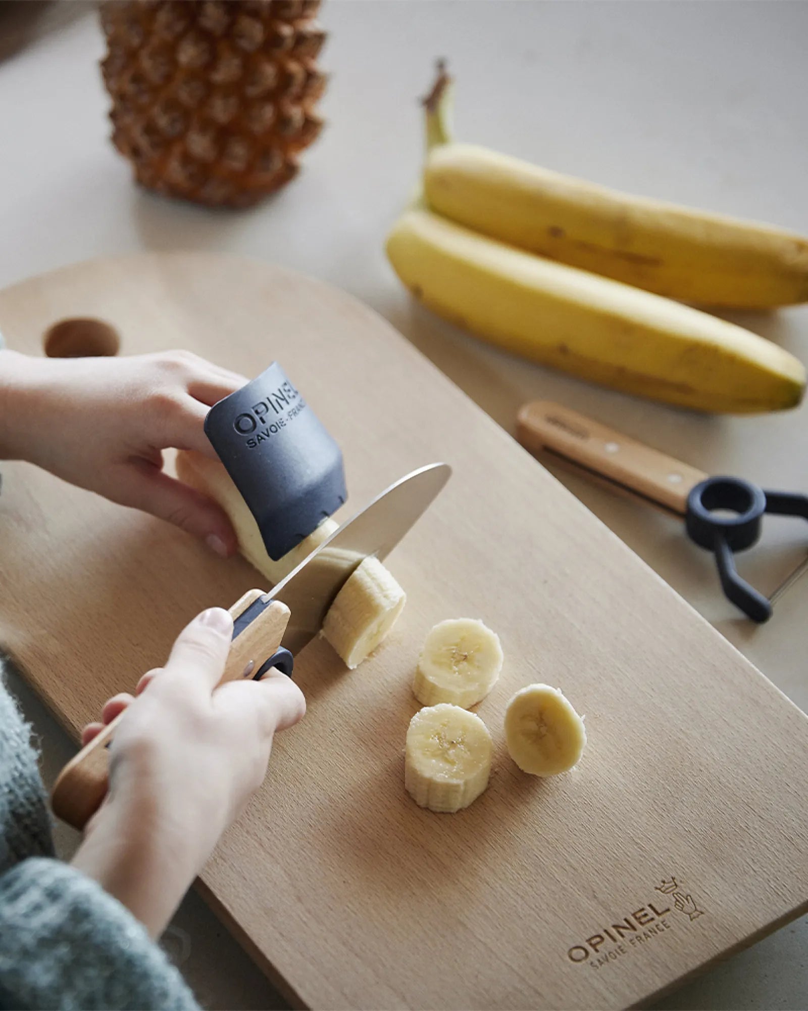 Kit cuisine acier inox Opinel Le Petit Chef à personnaliser - 8