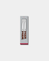 Couteaux à steak inox Victorinox Wood 12 cm à personnaliser - Bois D’Érable Modifié