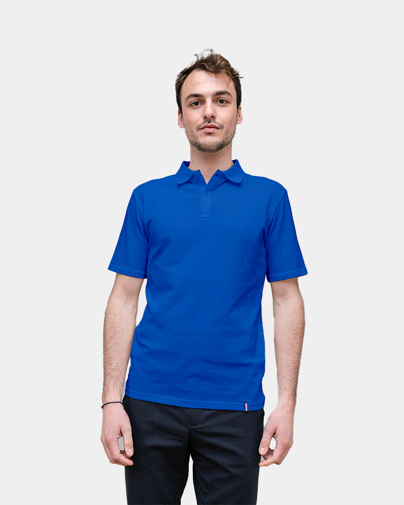 Polo pour homme Made in France personnalisable
