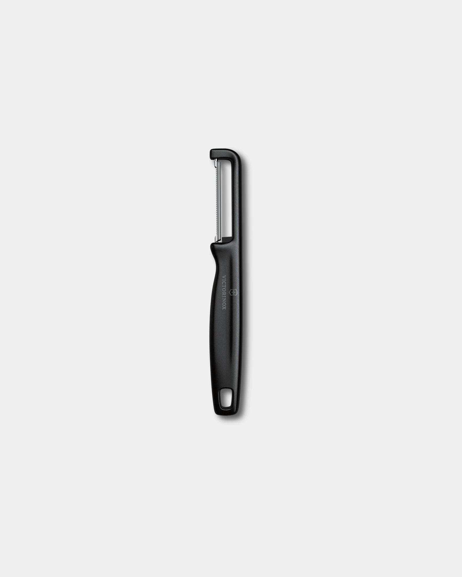 Éplucheur à lame dentée Victorinox Iota à personnaliser - Noir