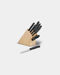 Bloc porte-couteaux bois de hêtre Victorinox 22 cm à personnaliser - 1