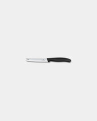 Couteau à fromage et saucisson Victorinox 11 cm à personnaliser - Noir