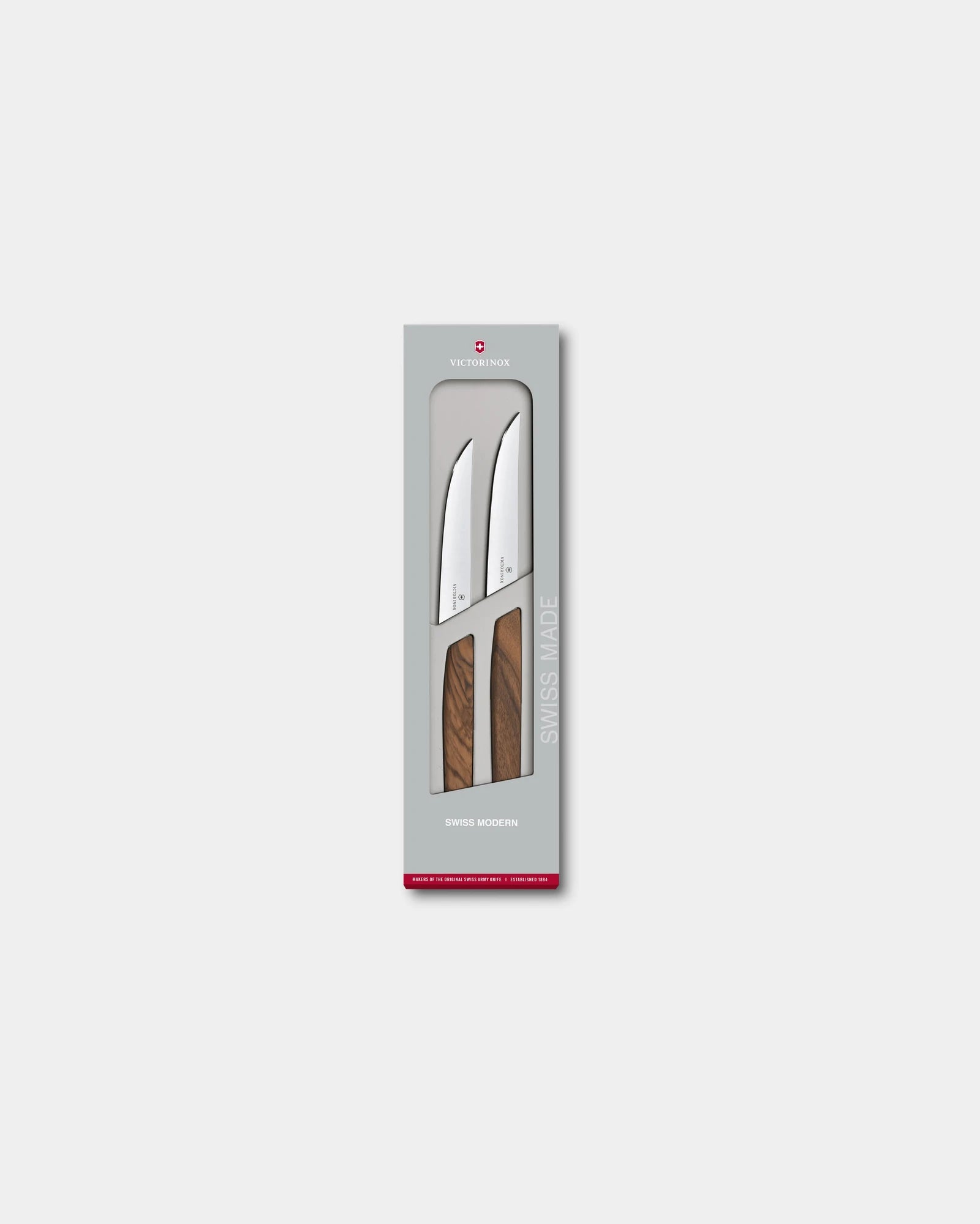 Couteaux à steak bois de noyer Victorinox 12 cm à personnaliser - Bois De Noyer