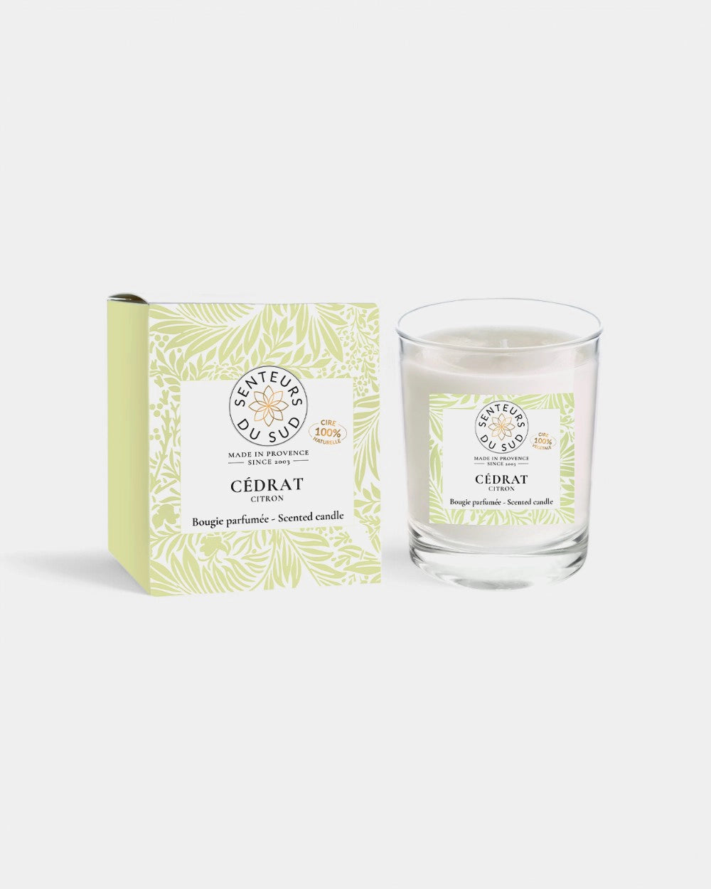 Bougie 100% naturelle à personnaliser - 16