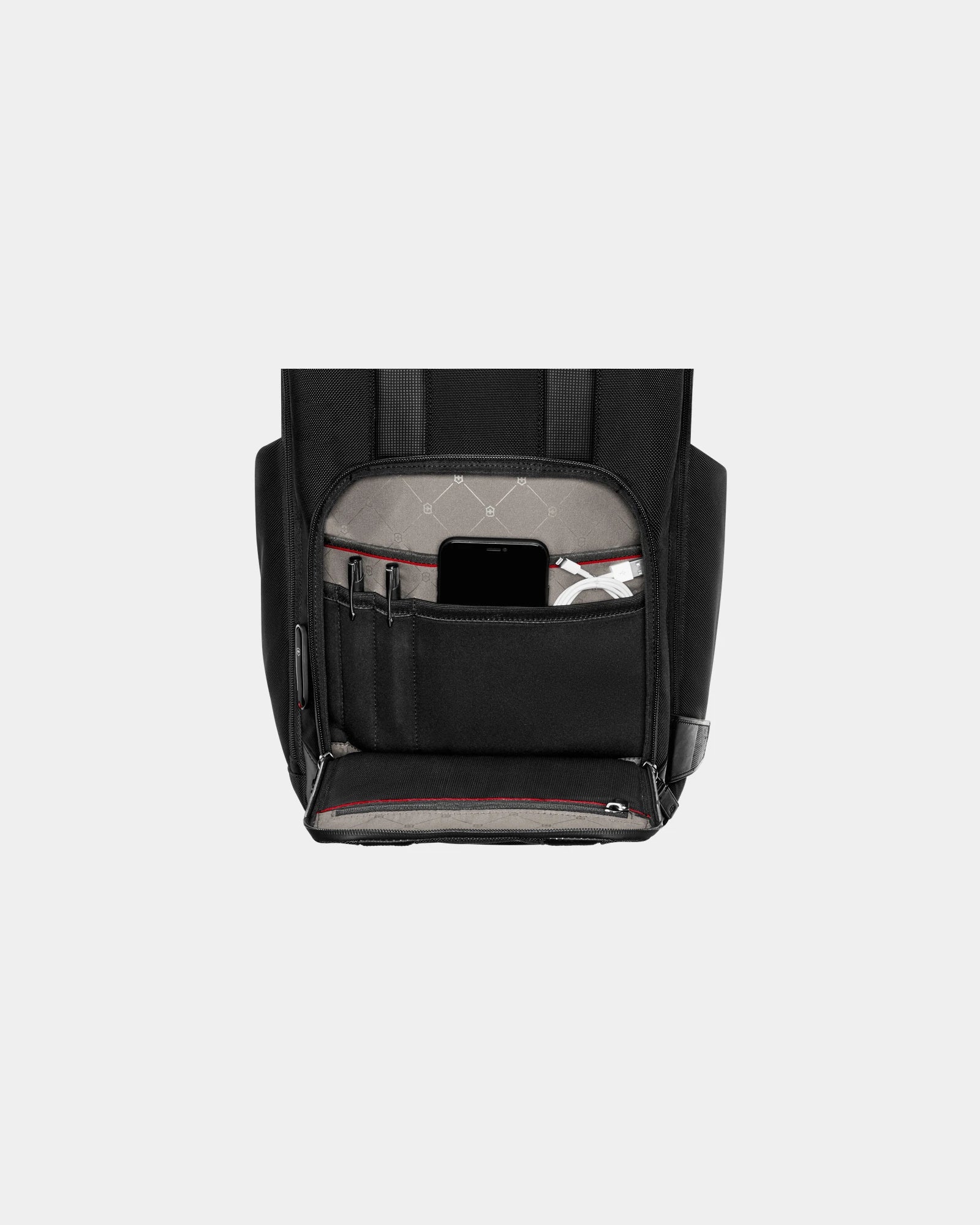 Sac à dos nylon cuir Victorinox Urban2 Deluxe à personnaliser - 2