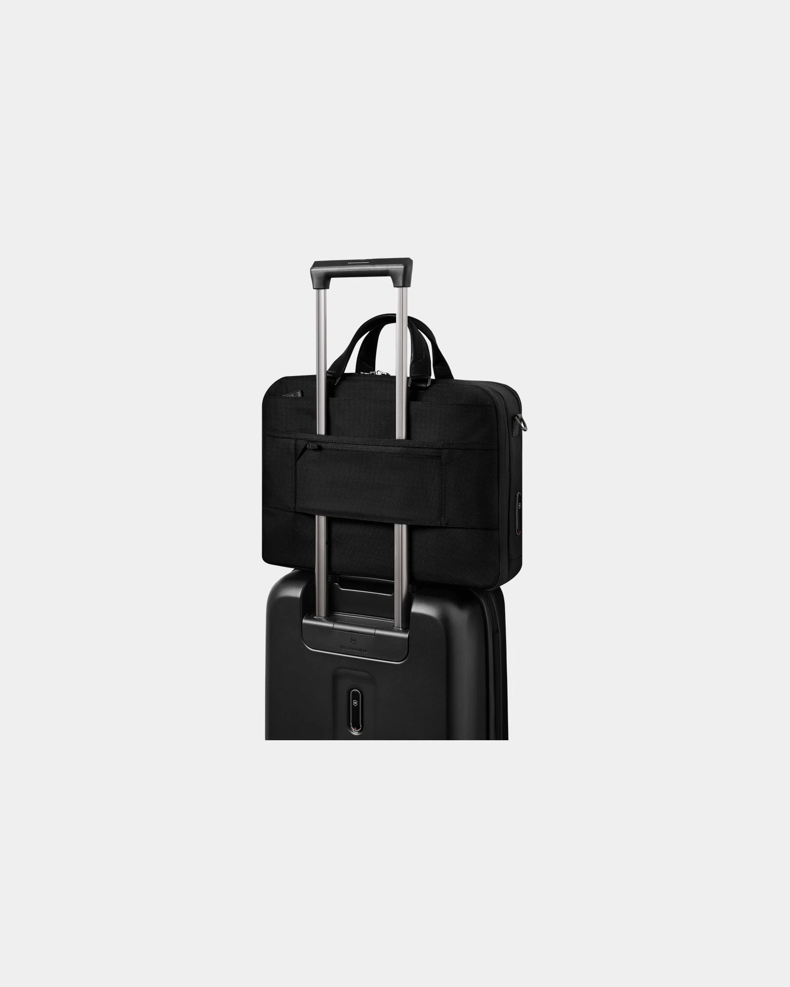 Mallette nylon cuir Victorinox Mythic Deluxe à personnaliser - 6