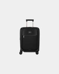 Bagage cabine nylon cuir Victorinox Mythic Global à personnaliser - Noir