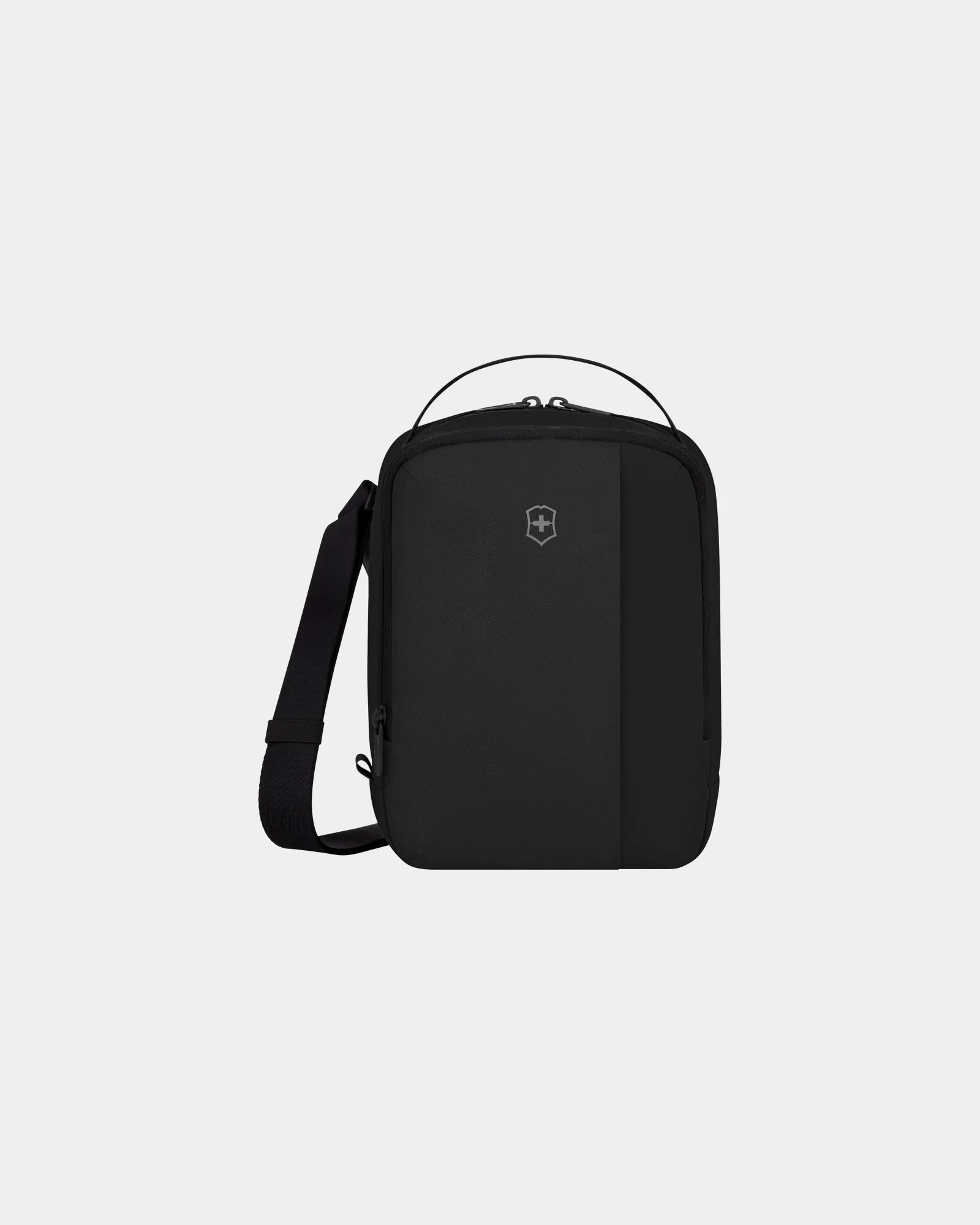 Sac à bandoulière polyester Victorinox Travel Essentials à personnaliser - Noir