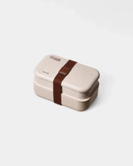 Lunchbox 2 étages en fibre de bois à personnaliser