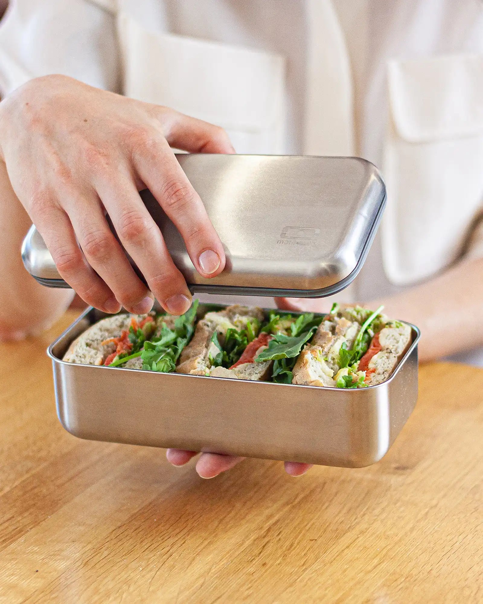 Lunch box inox Monbento MB Sense Canyon 700ml à personnaliser - 8