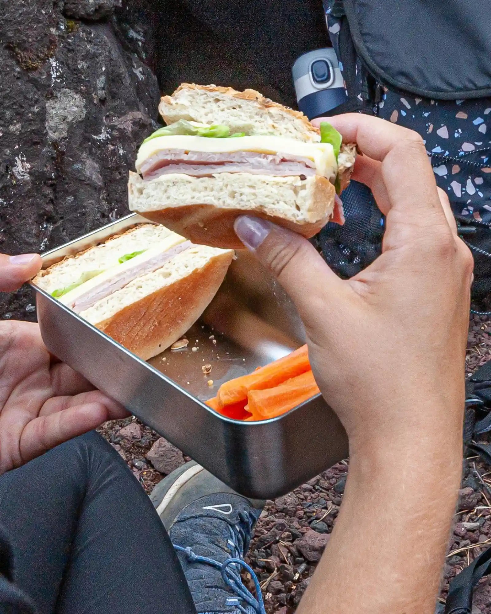 Lunch box inox Monbento MB Sense Canyon 700ml à personnaliser - 21