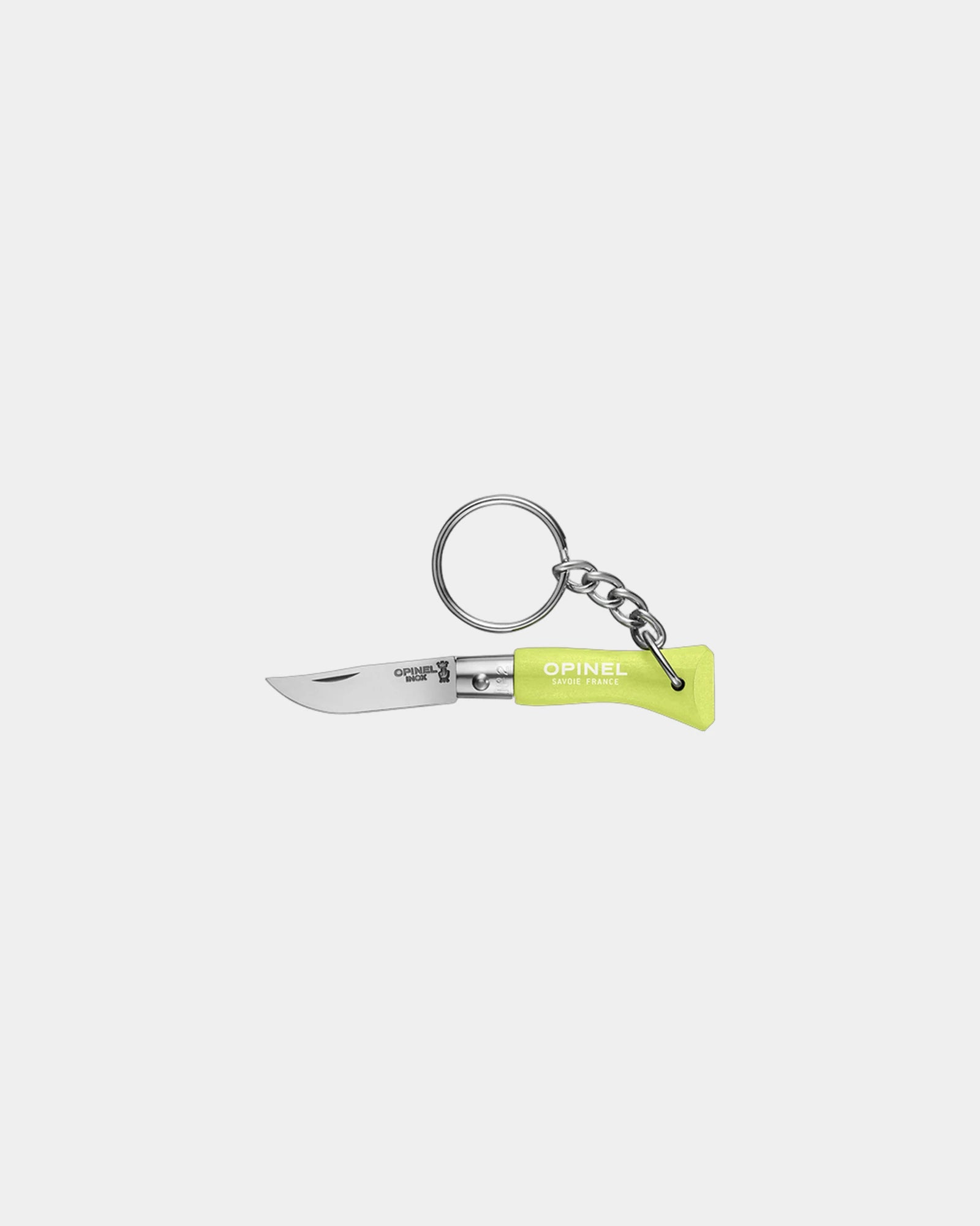 Porte-clés acier inox Opinel N°04 à personnaliser - Green