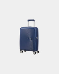 Valise 67cm polypropylène extensible American Tourister à personnaliser - Bleu Foncé
