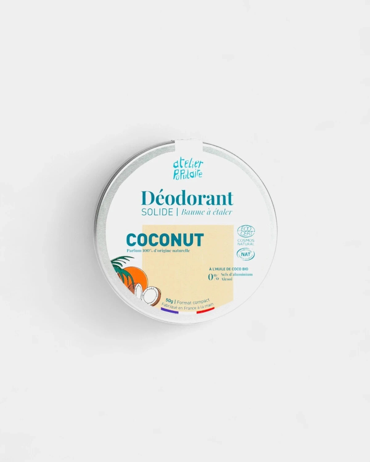 Déodorant solide Made in France - 2