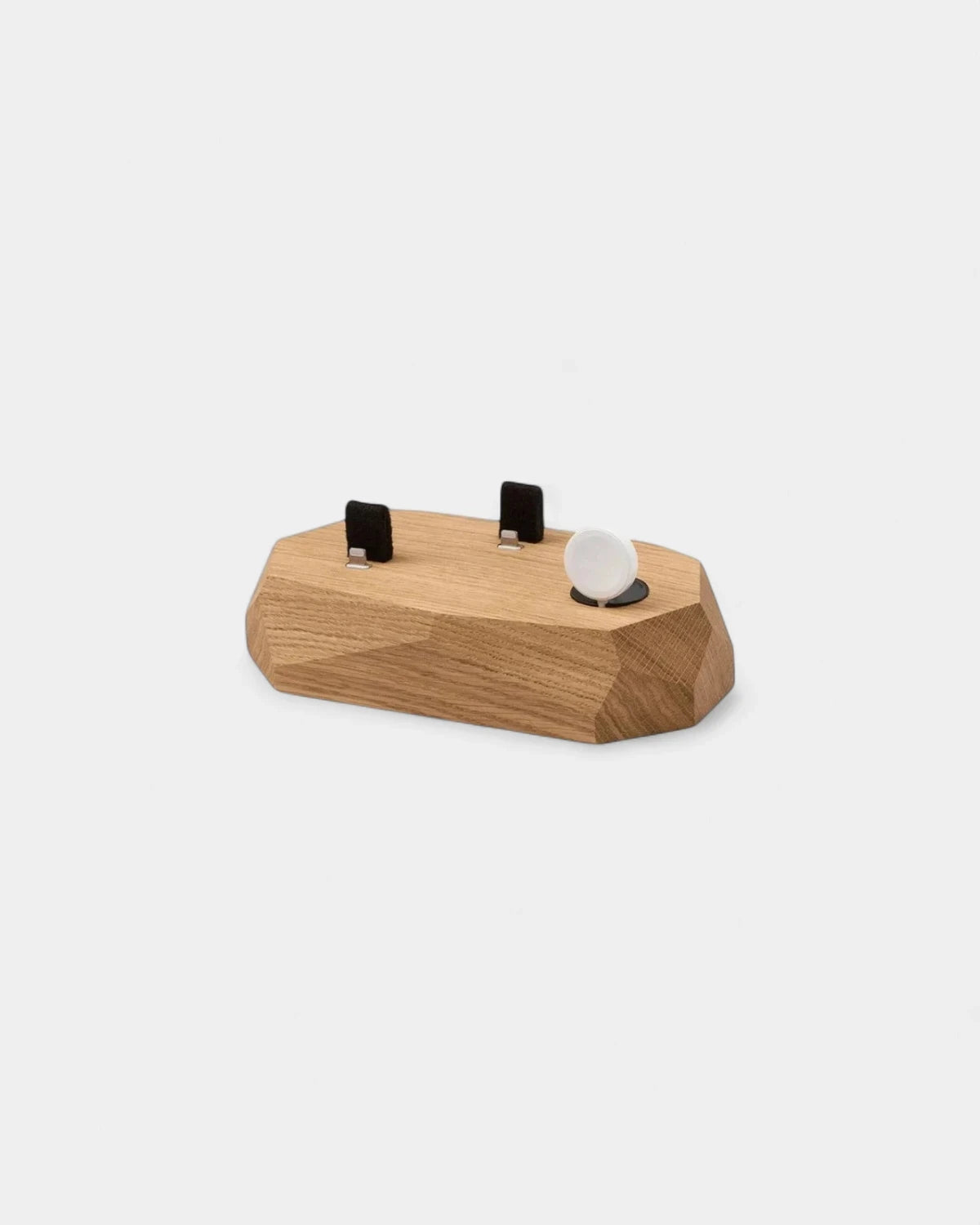Chargeur à induction en bois 3 en 1 à personnaliser - 4