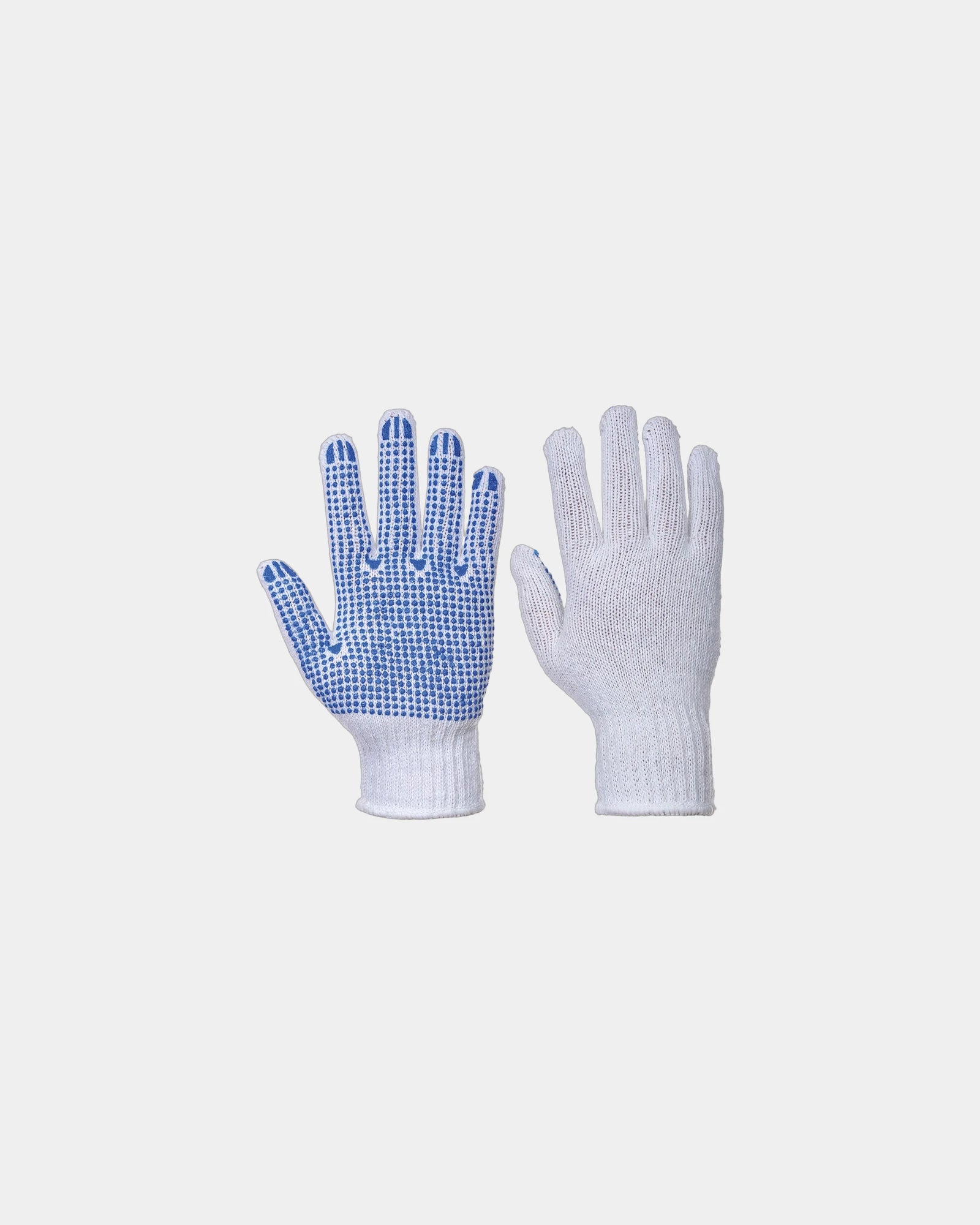 Gant classique tricoté picots à personnaliser - Blanc