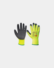Gant thermique acrylique noir-orange à personnaliser - Noir-Jaune