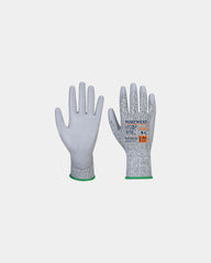 Gant paume PU coupure B à personnaliser - Gris