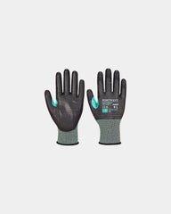 Gant anti-coupure PU VHR18 65% polyester à personnaliser - Kaki