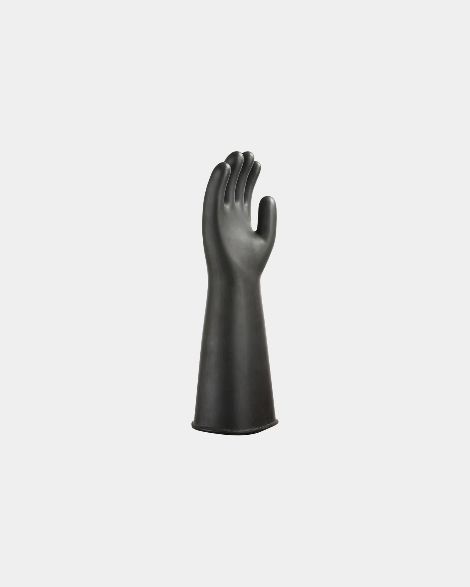 Gant caoutchouc lourd 44 cm 1,1 mm à personnaliser - Noir-Bleu Ciel