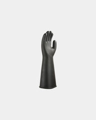 Gant caoutchouc lourd 44 cm 1,1 mm à personnaliser - Noir-Bleu Ciel