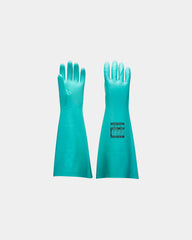 Gant nitrile extra-long 48 cm à personnaliser - Vert