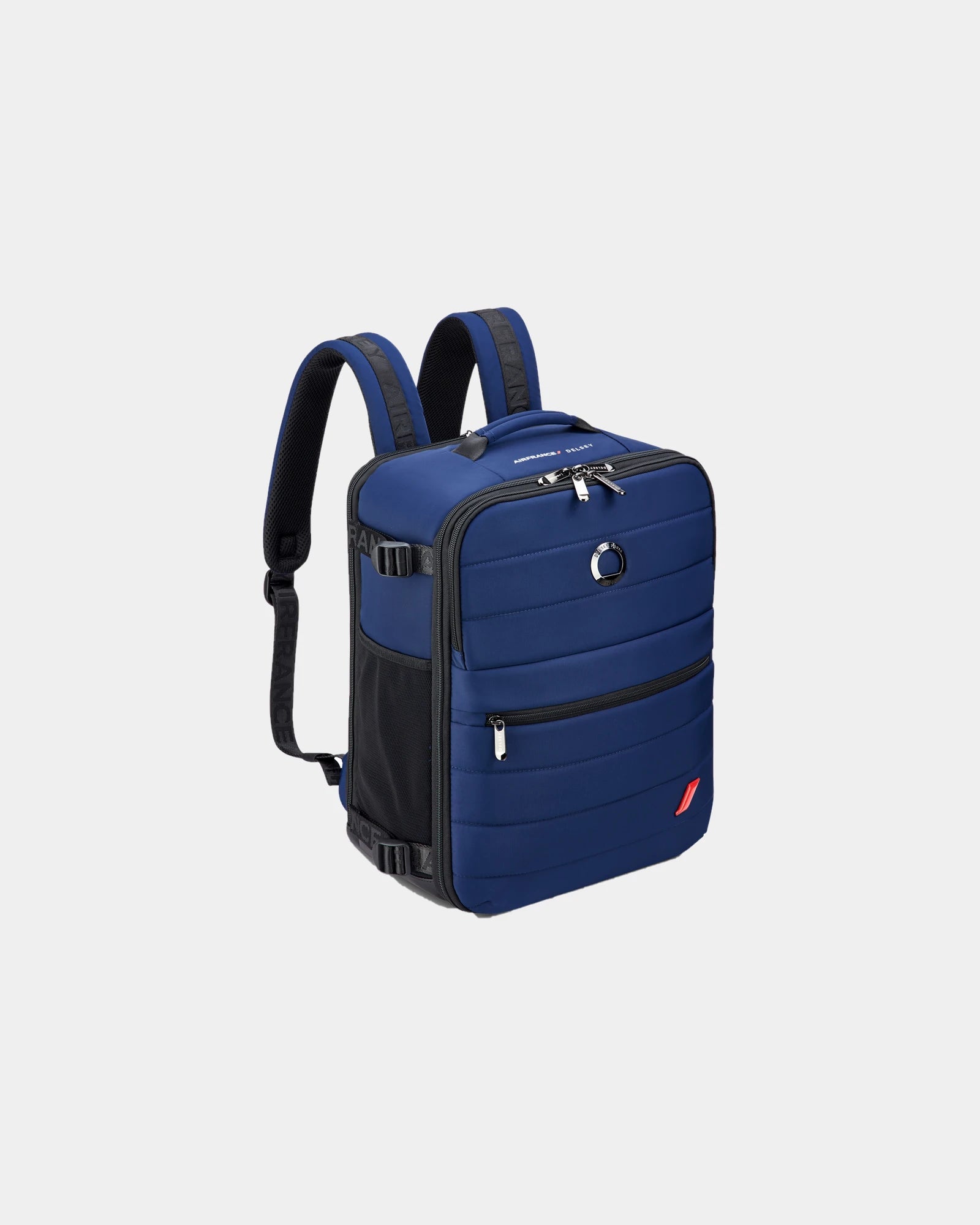 Sac de voyage polyester recyclé 40 x 30 cm à personnaliser - Marine Profond