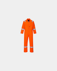 Combinaison antistatique Araflame Platinium à personnaliser - Orange