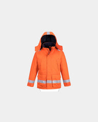 Parka matelassée antistatique Araflame à personnaliser - Orange