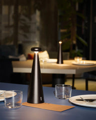 Lampe rechargeable aluminium Alessi Bedin à personnaliser - 5