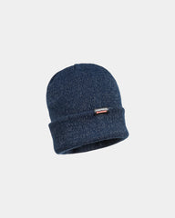 Bonnet tricot réfléchissant doublé Insulatex à personnaliser - Bleu Marine