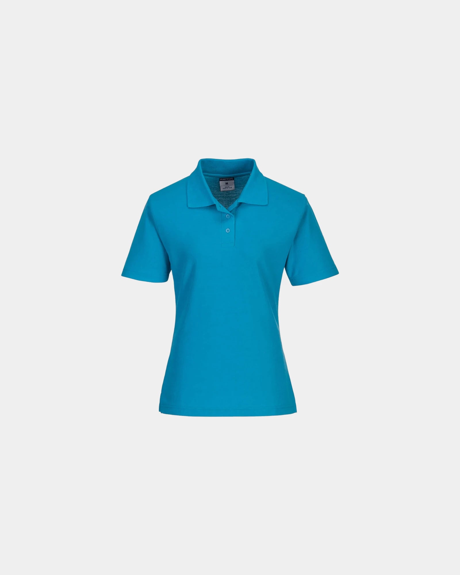 Polo femme poly coton Naples à personnaliser - Bleu