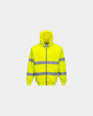 Sweat à capuche HV à personnaliser - Jaune