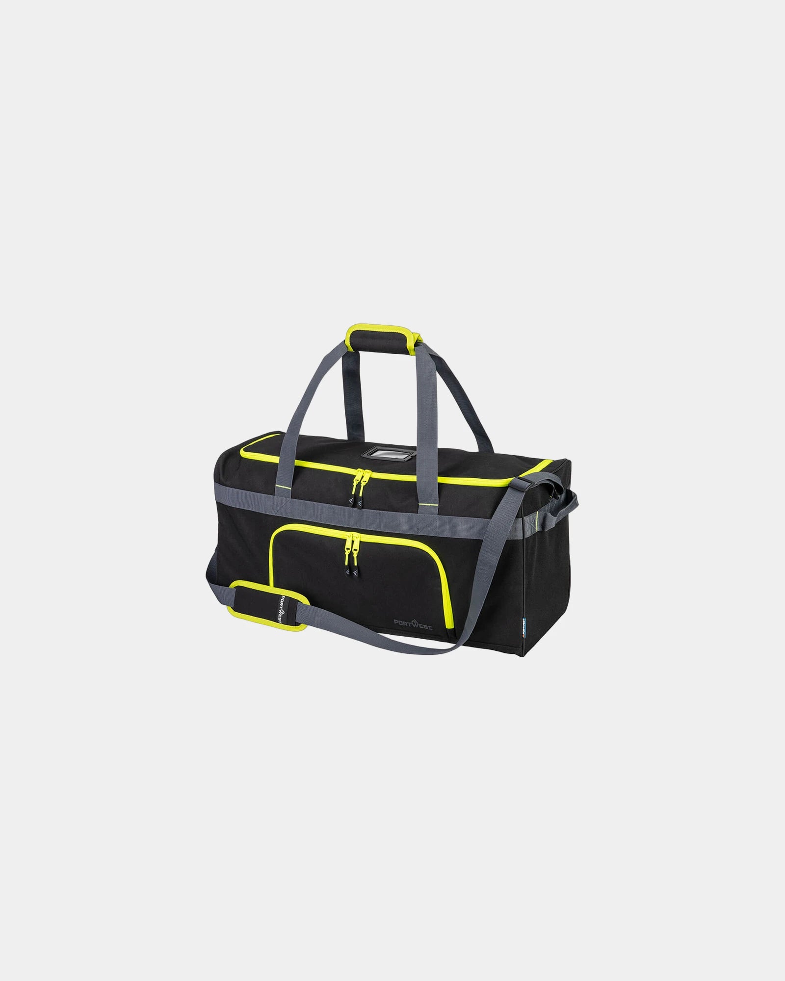 Sac de sport 60L à personnaliser - Noir-Bleu Ciel
