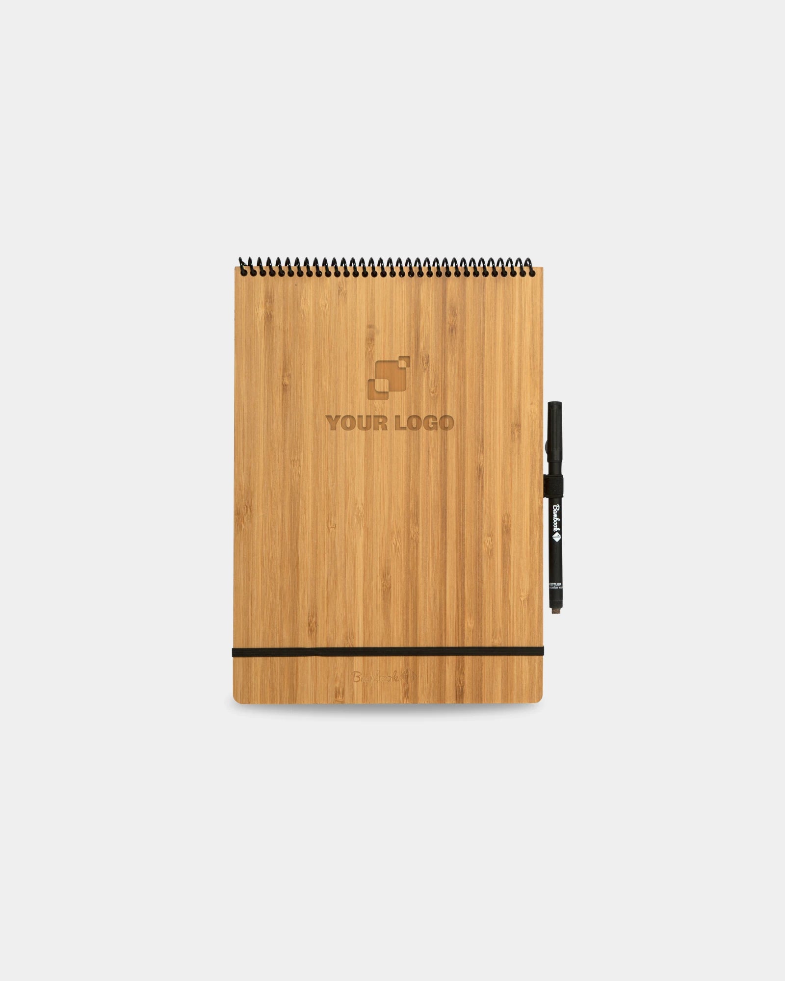 Carnet bambou massif Bambook A5 à personnaliser - Bambou Naturel