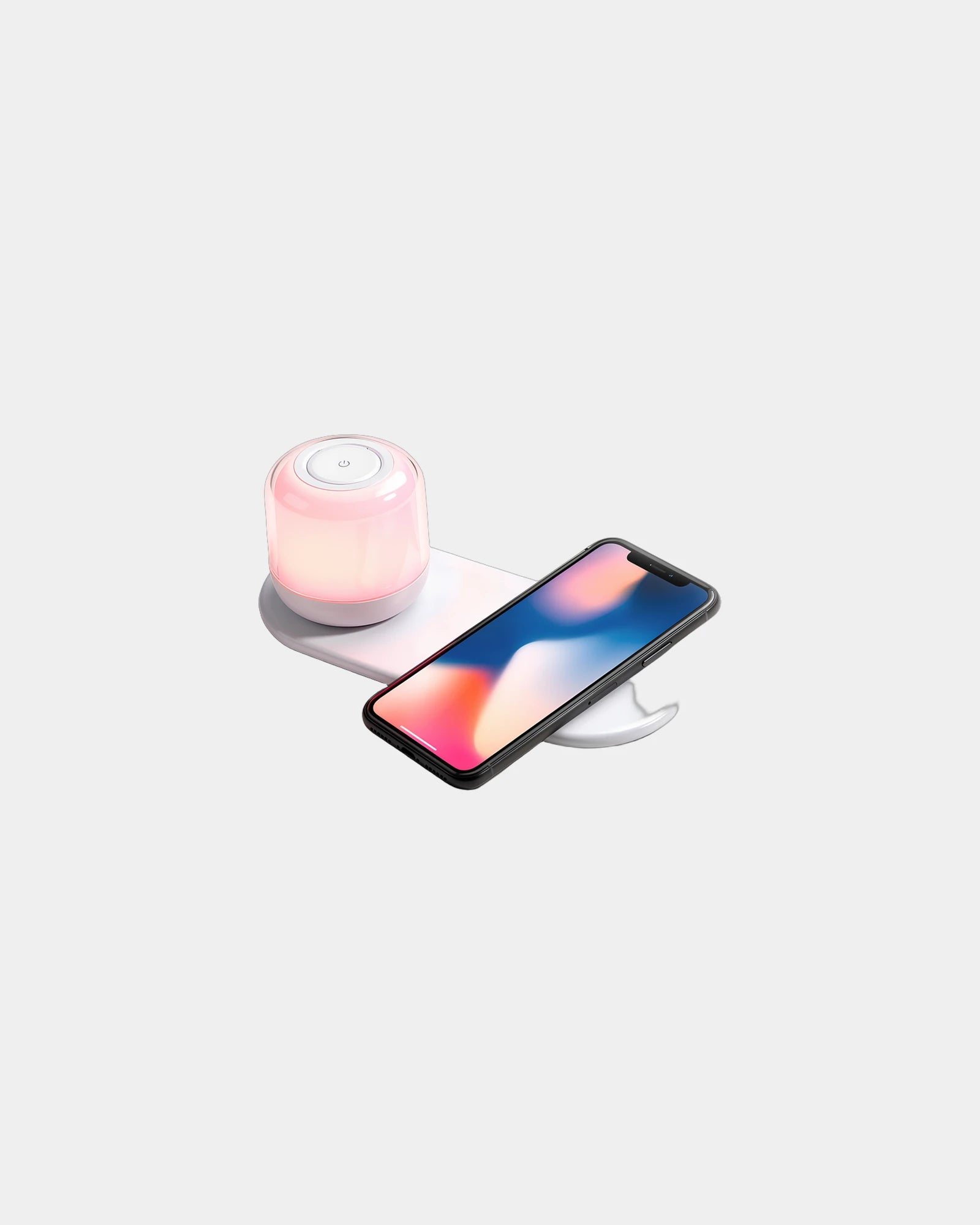 Station de charge LED Blanc Blaupunkt à personnaliser - Blanc
