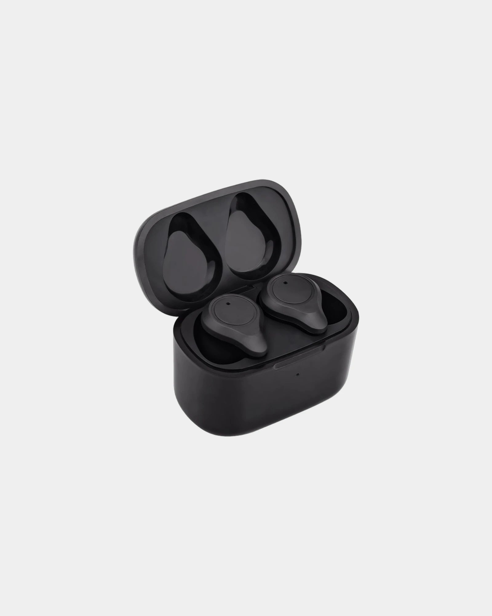 Écouteurs Bluetooth recyclé GRS Blaupunkt à personnaliser - Noir