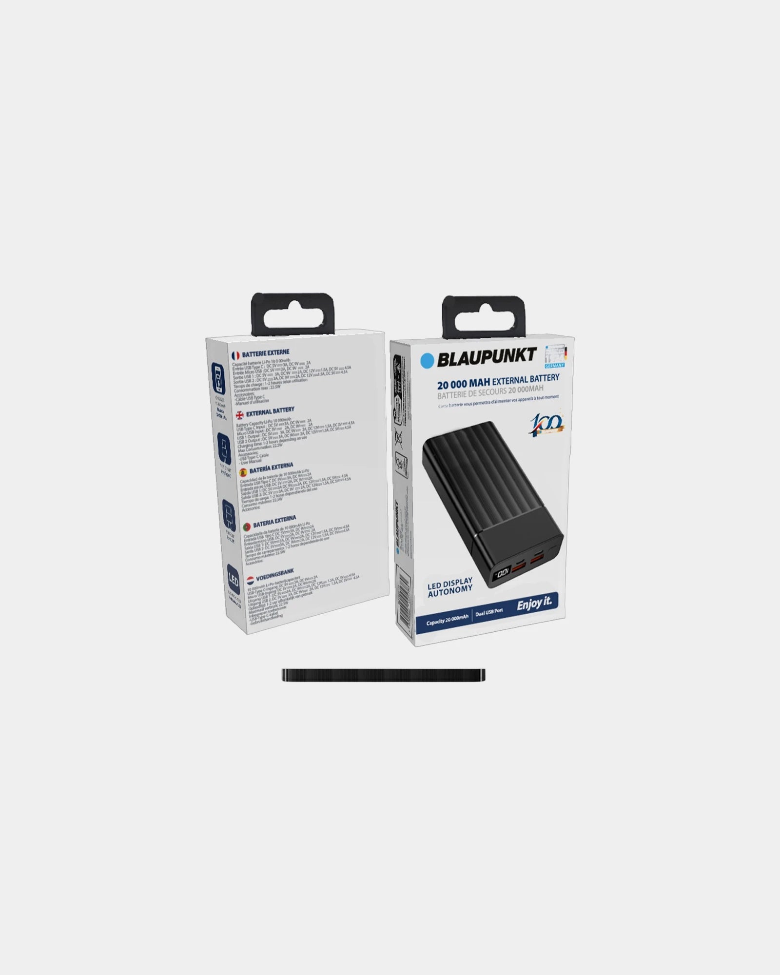 Batterie externe 20 000mAh Blaupunkt à personnaliser - 3