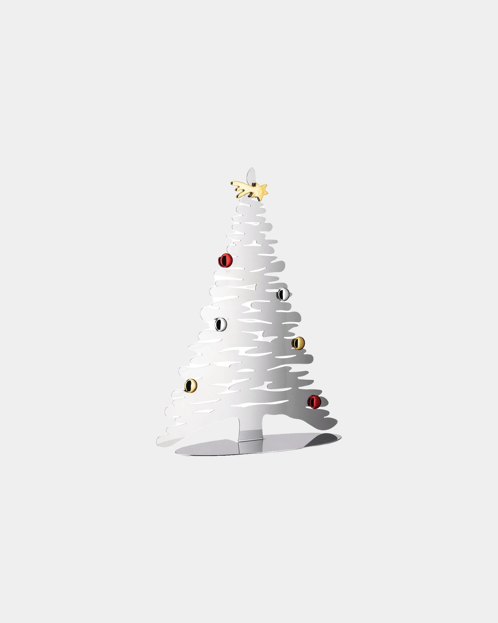 Décoration Noël acier Alessi Bark for Christmas à personnaliser - Silver
