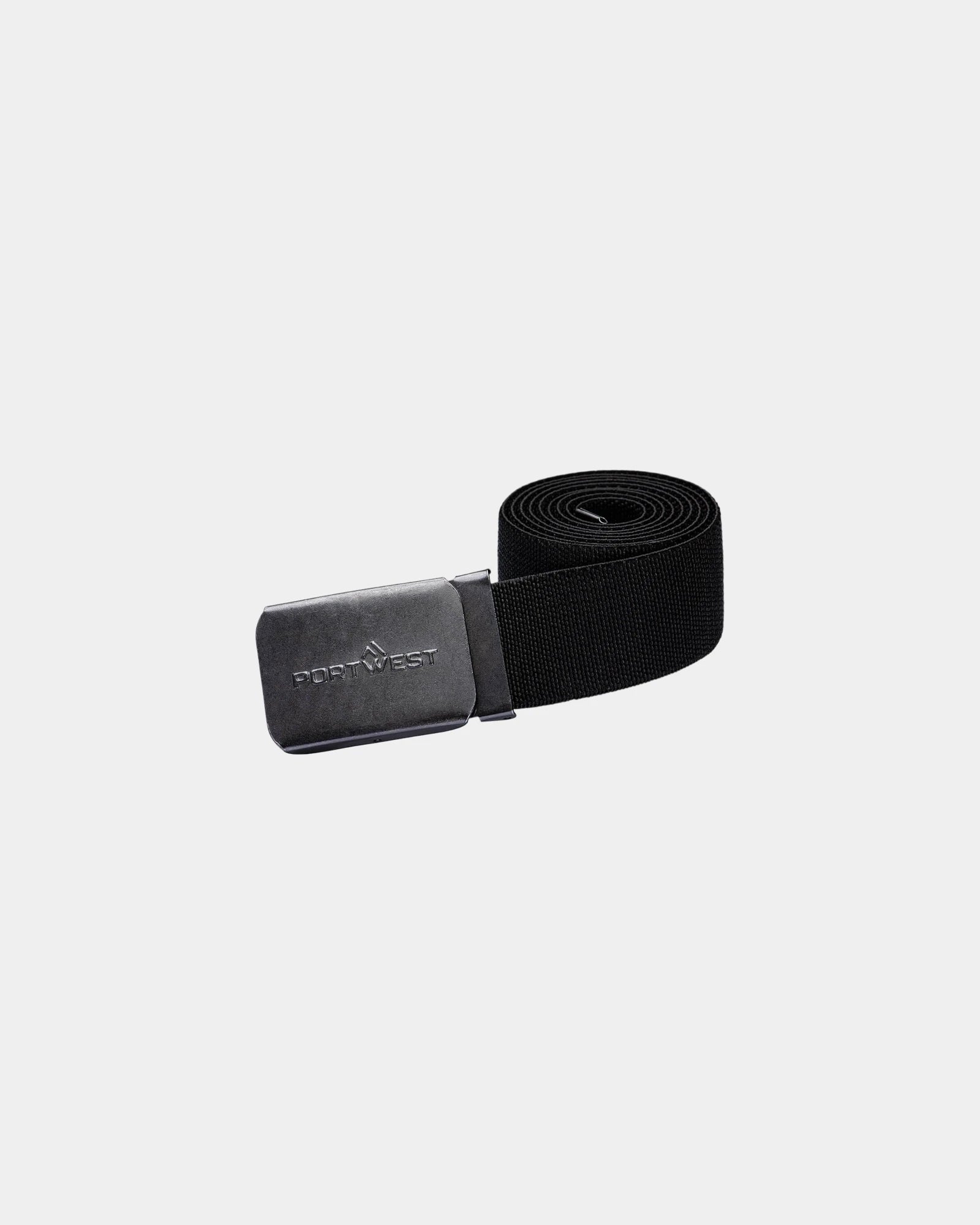 Ceinture de travail élastiquée à personnaliser - Noir-Bleu Ciel