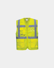 Gilet HV MeshAir à personnaliser - Jaune