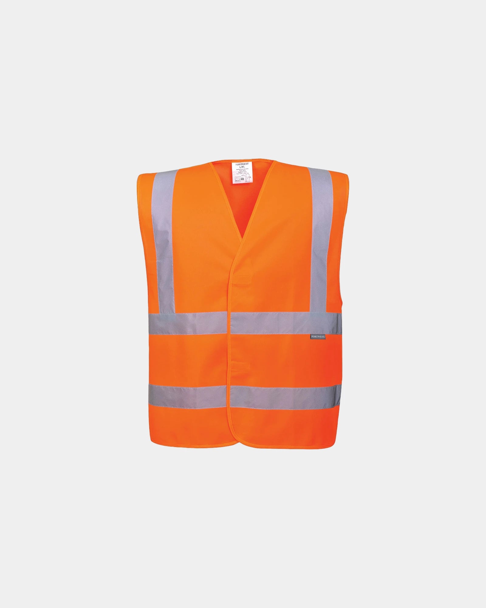 Gilet Hi-Vis Baudrier à personnaliser - Orange